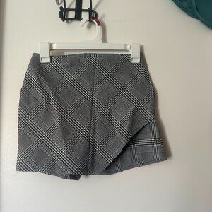 Blackmilk Plaid Mono Skort - Limited Plaid Houndstooth